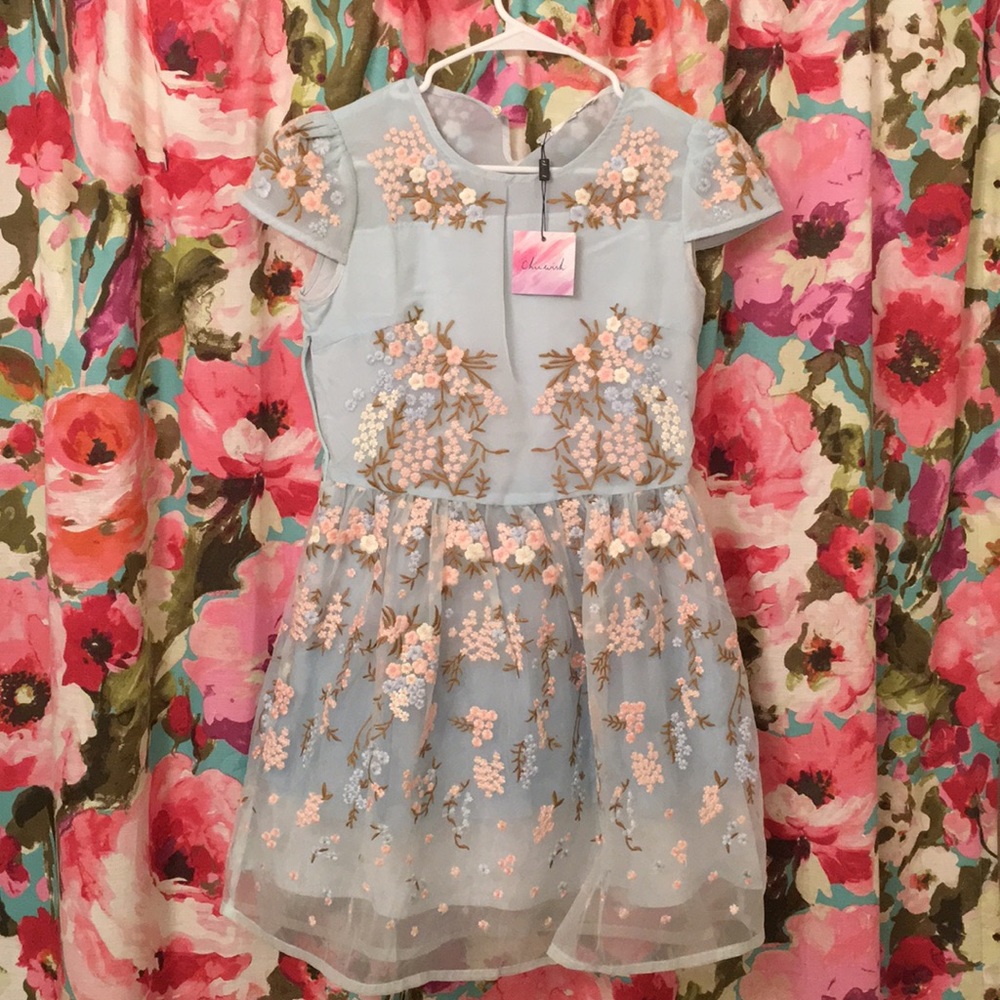 Chicwish Embroidered Dress